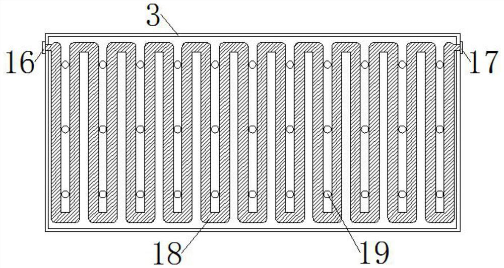 Fixing mechanism of electronic LED display screen