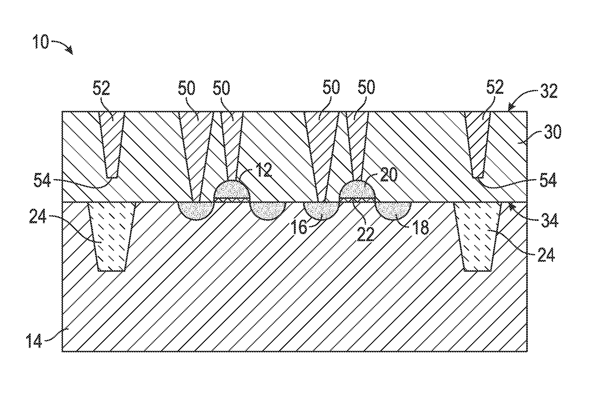 Integrated circuits with dummy contacts and methods for producing such integrated circuits