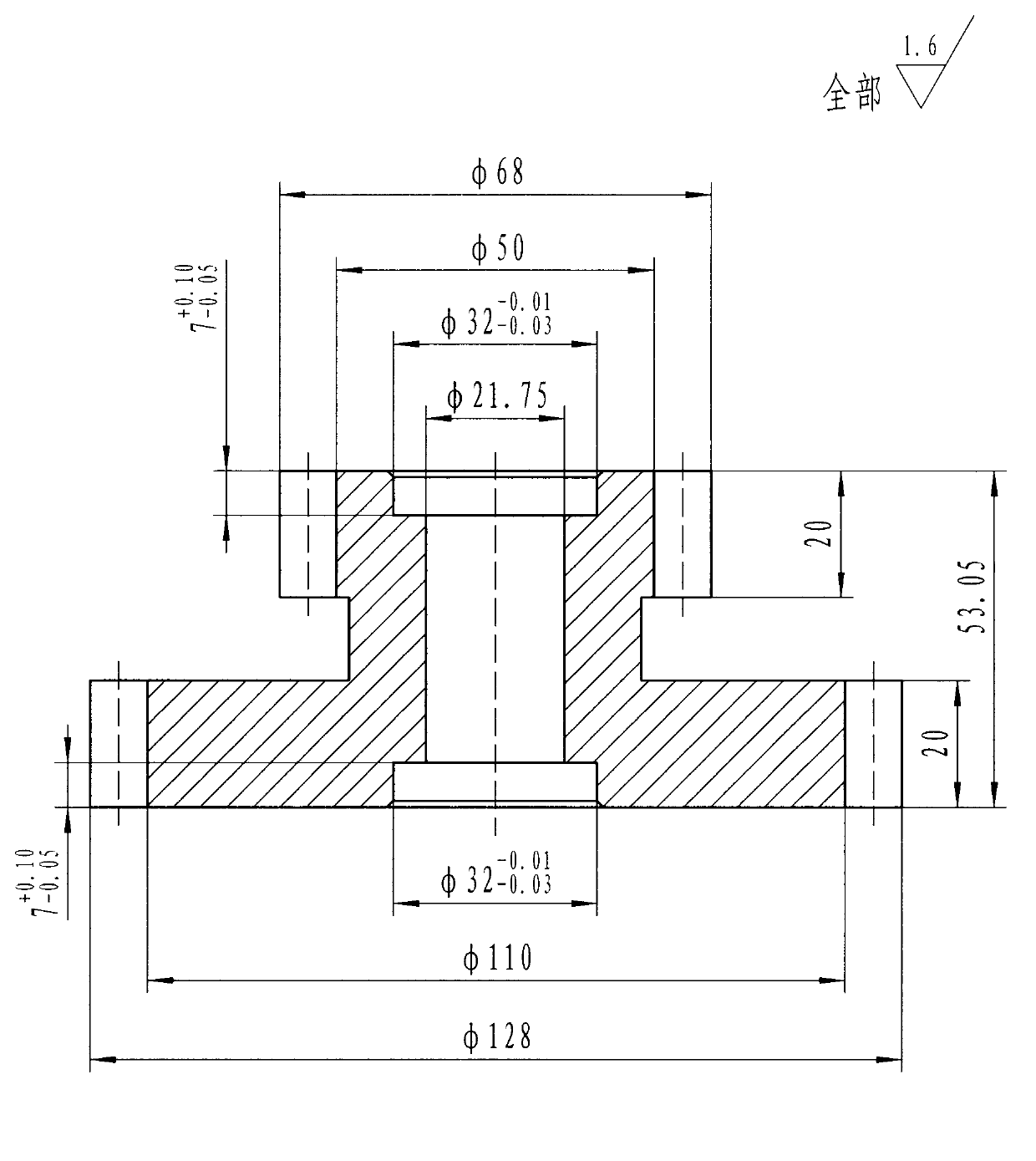 Precision forging technology of tooth forms of duplex straight toothed spur gears