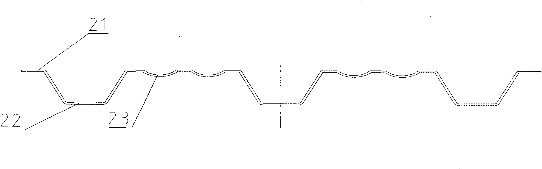 Method for preparing special pulp moulding plate with convex part and mould