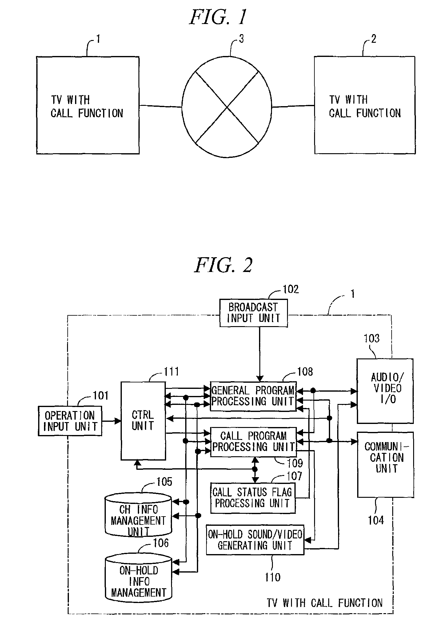 Information-processing device with calling function and application execution method