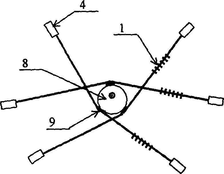 Strain tuning optical fiber grating sensing demodulator