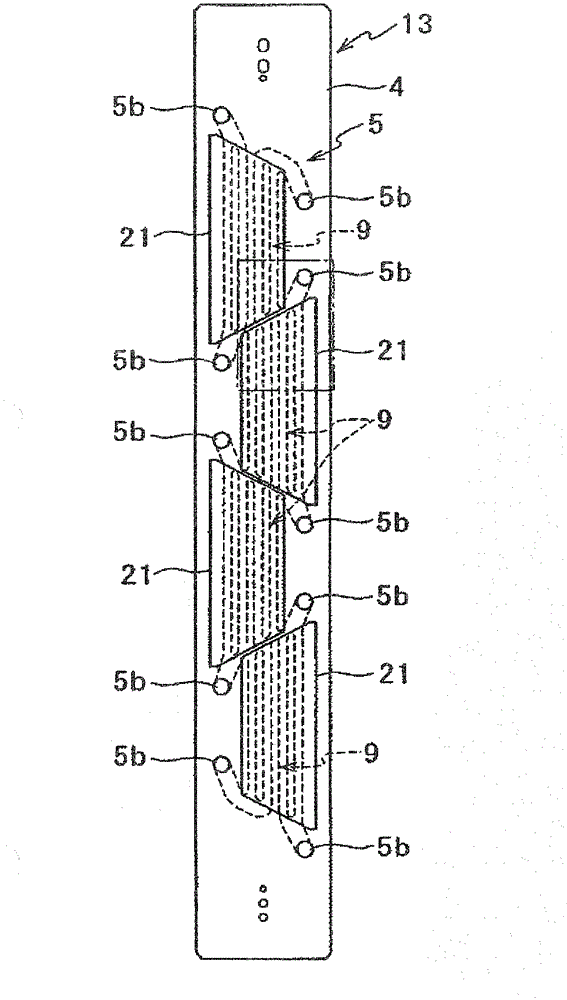 Liquid discharge head and recording device using same