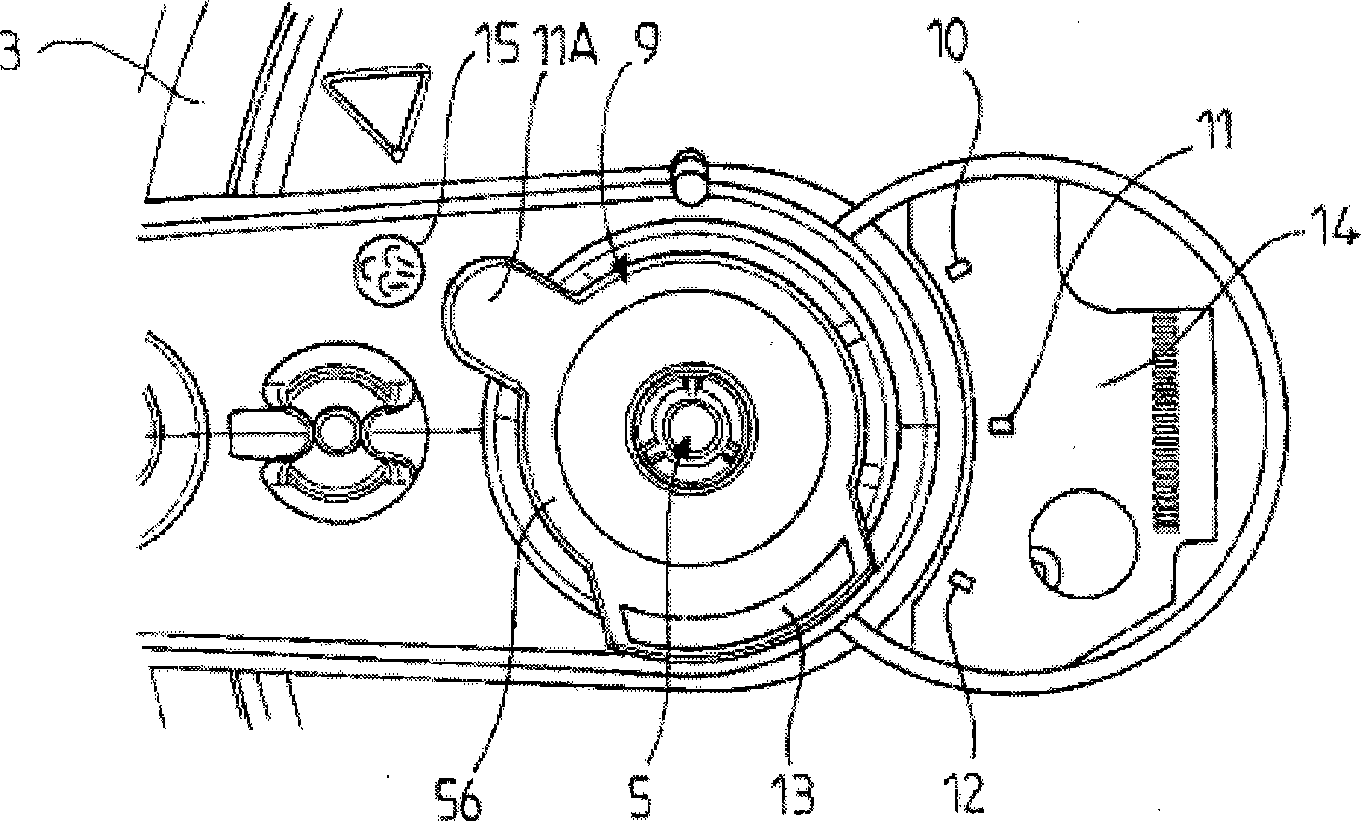 Pressure cooker provided with an electronic information device