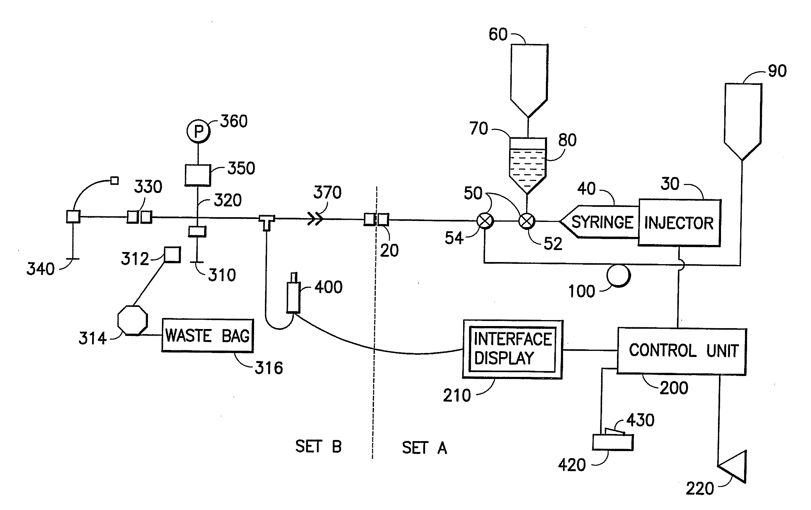 Fluid Delivery System, Fluid Path Set, and Pressure Isolation Mechanism with Hemodynamic Pressure Dampening Correction