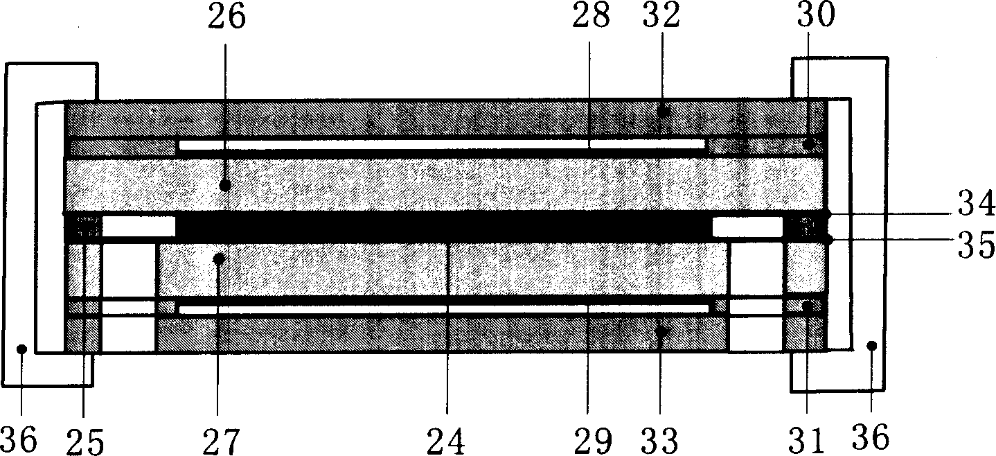 Performance tester based on heat exchanger fin unit