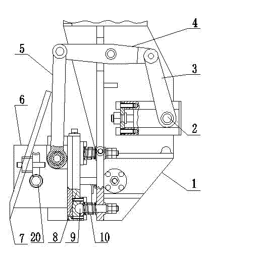 Automatic oilstone feeding device of portable plastic mould conformal-polishing machine