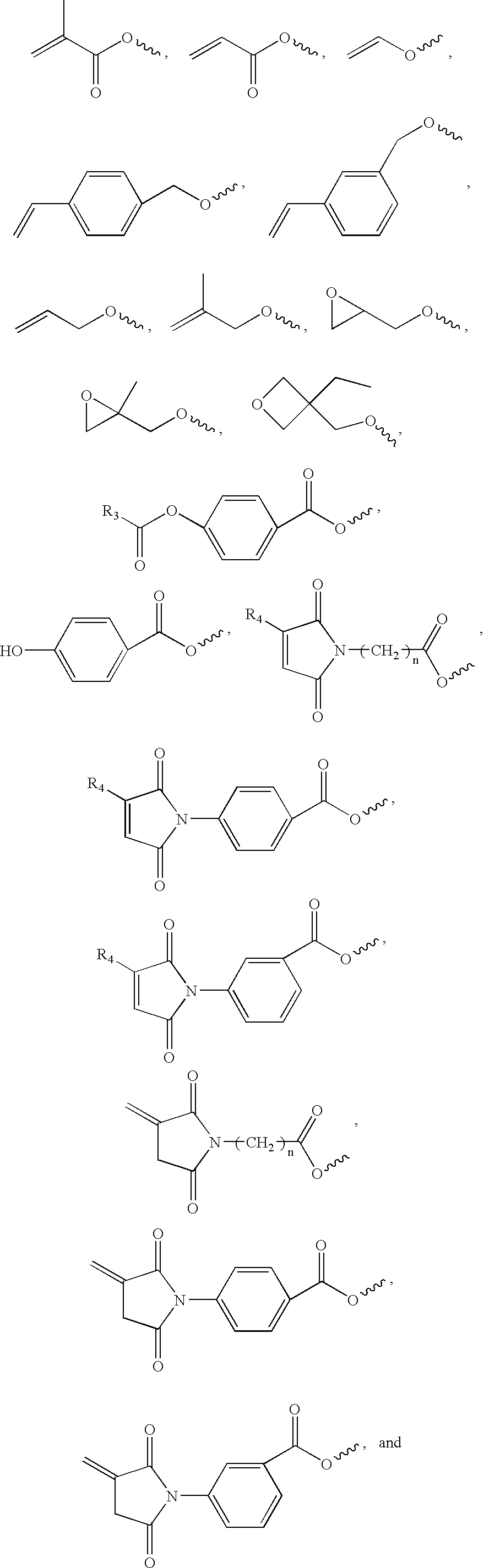 Monomers derived from pentacyclopentadecane dimethanol