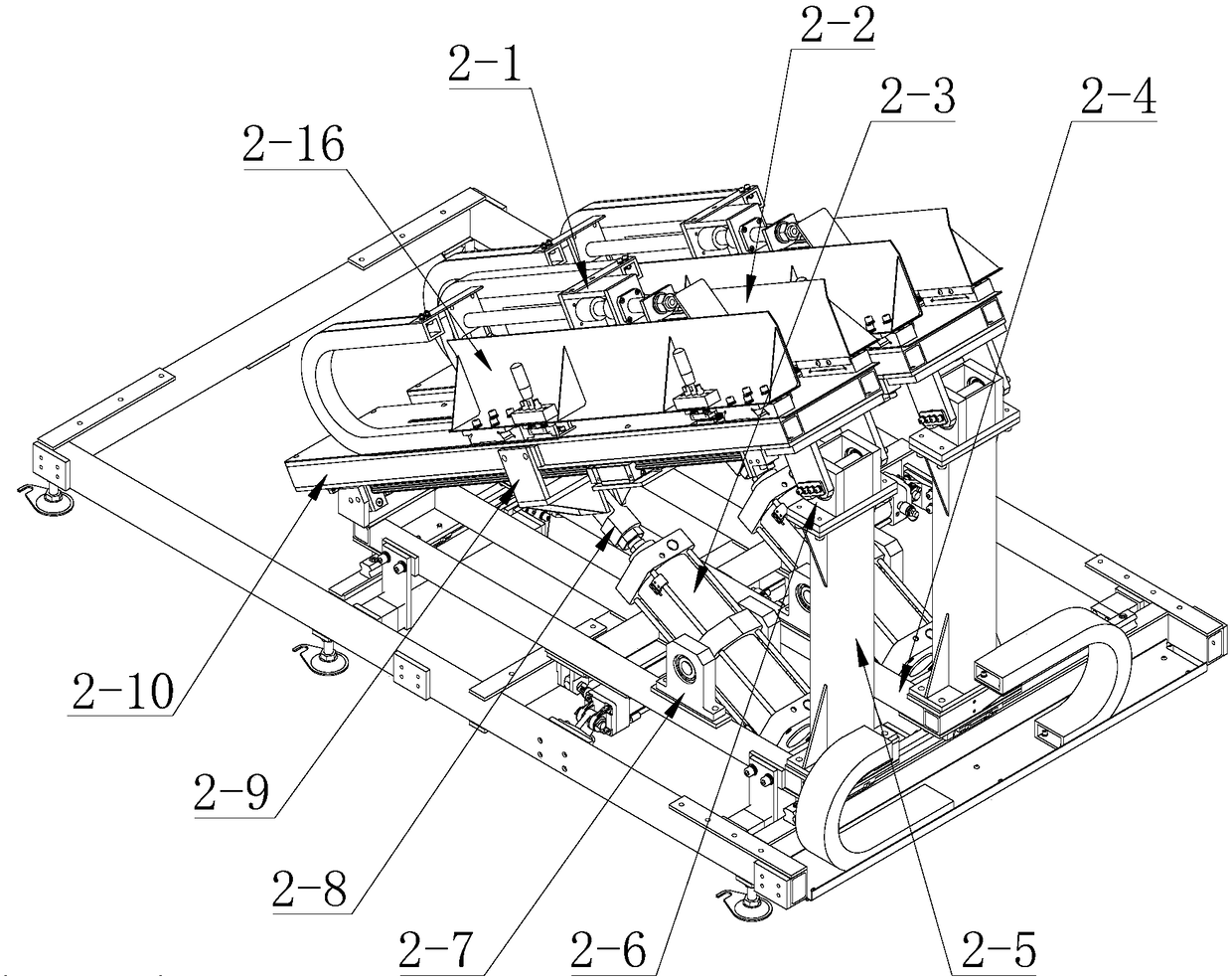 Small package product secondary bagging device