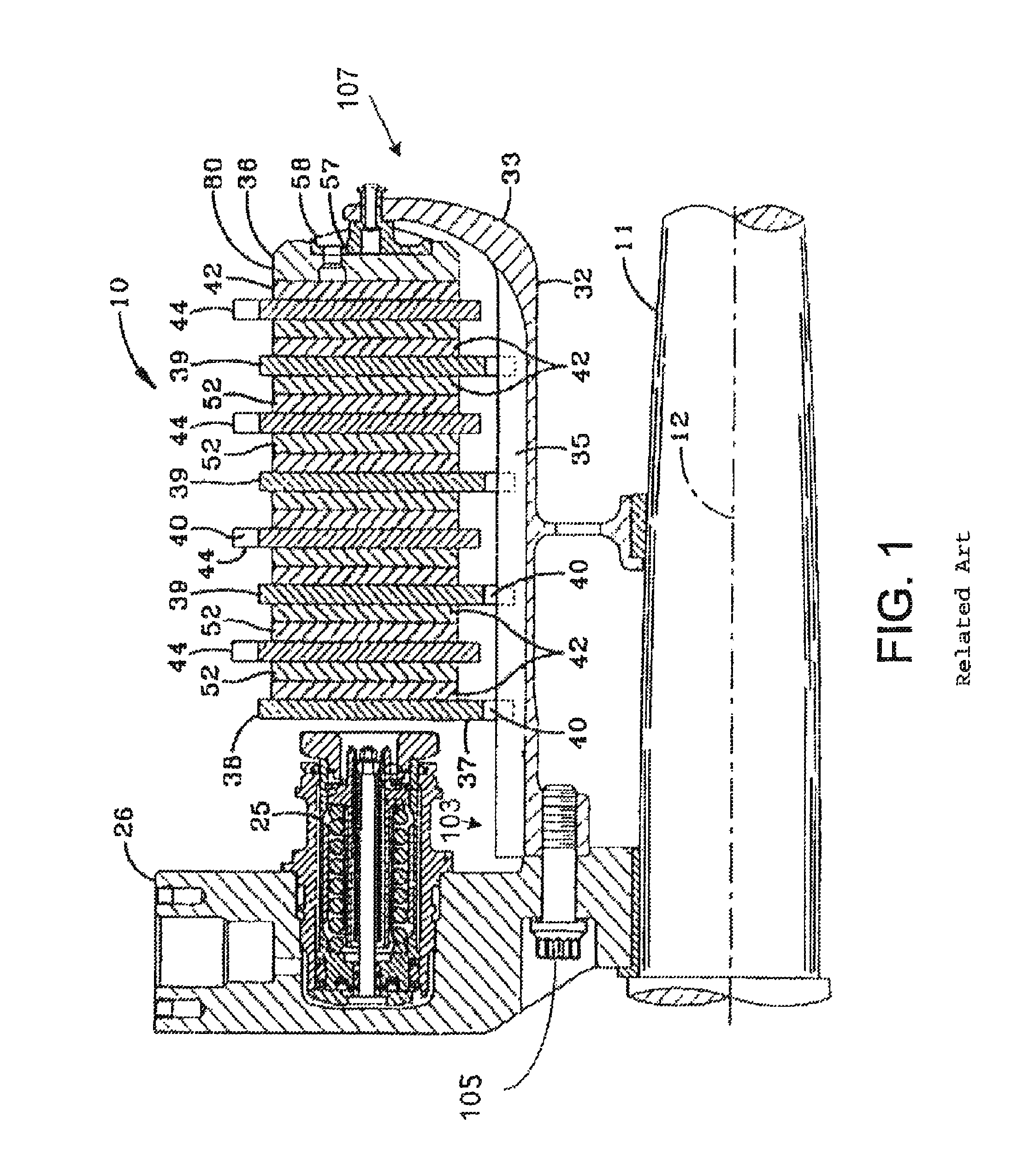 Asymmetrical brake torque plate back leg