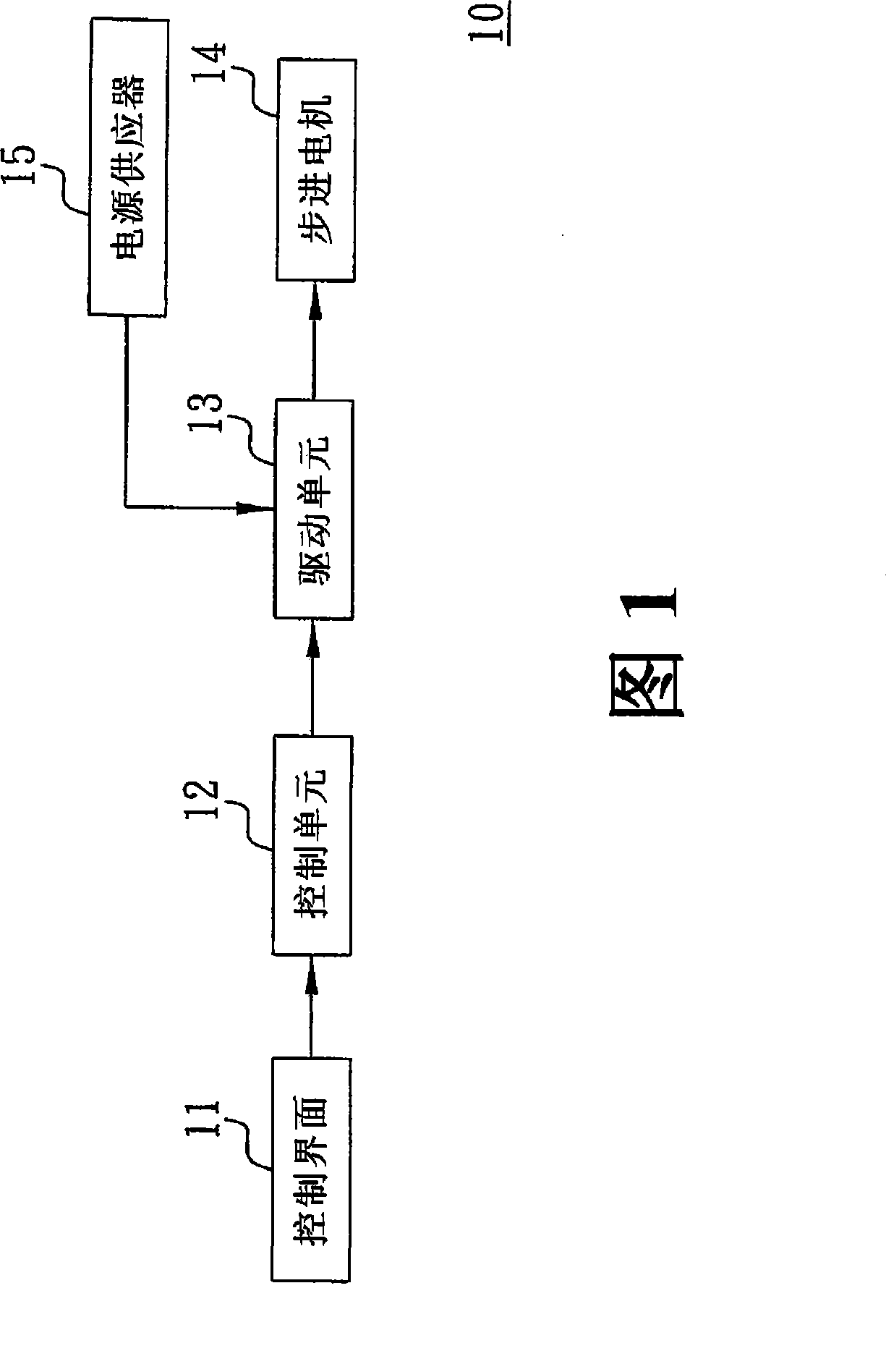 Determining device and method for step motor stop state