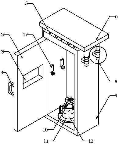 Outdoor control cabinet capable of preventing condensation