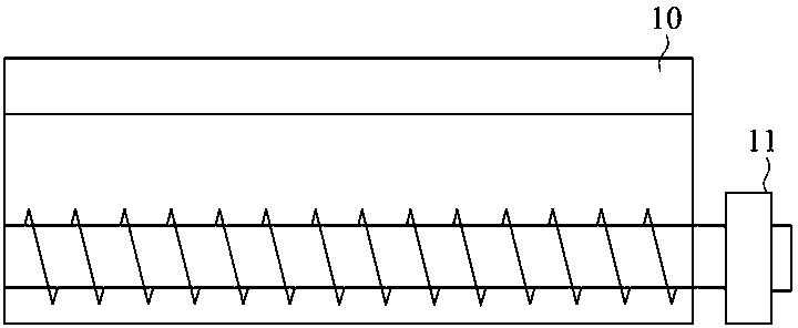 Device for sticking random anti-fake fibers on integrated anti-fake and anti-channel conflict identification