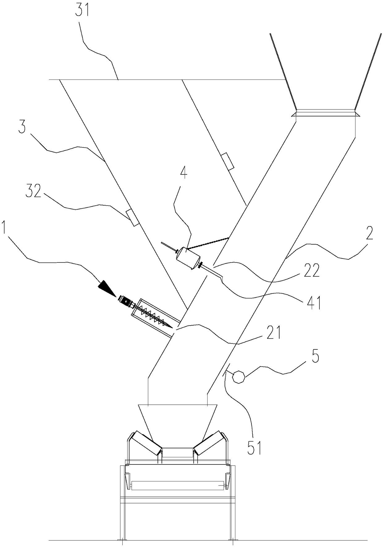 Control method of anti-blocking and dredging system