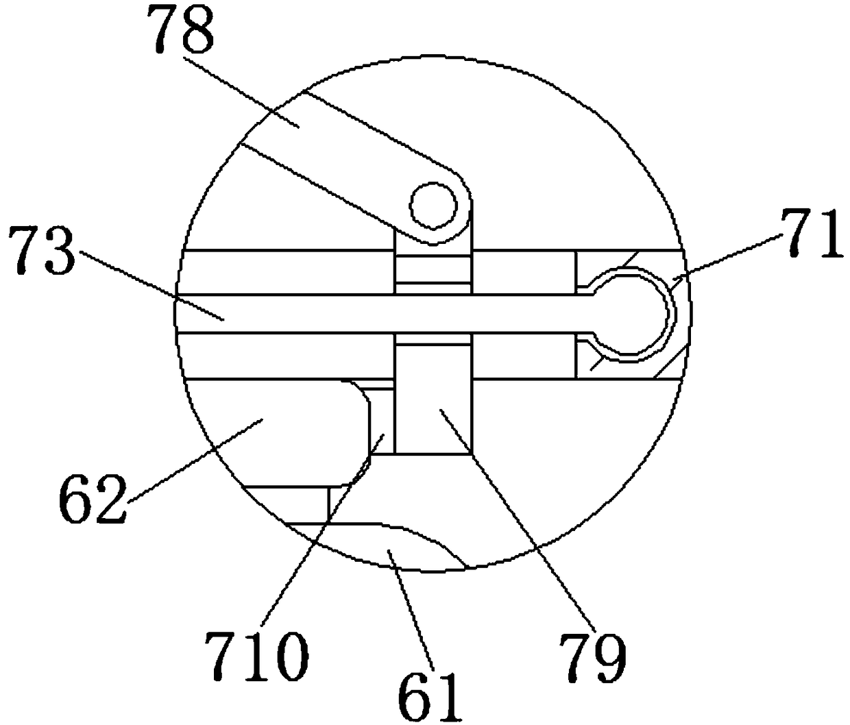 Push-type can opening device