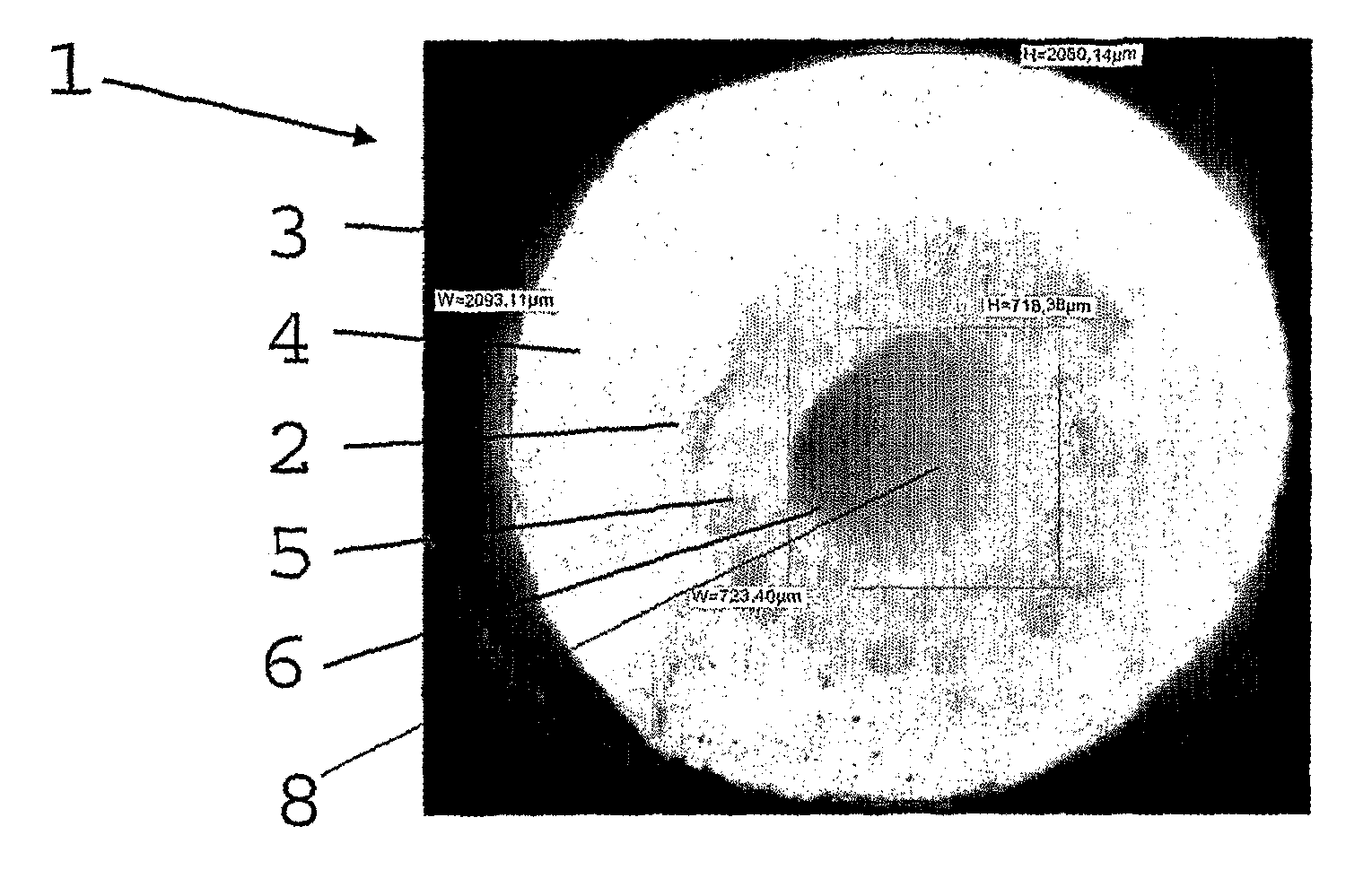 Reinforced capillary membranes and process for manufacturing thereof