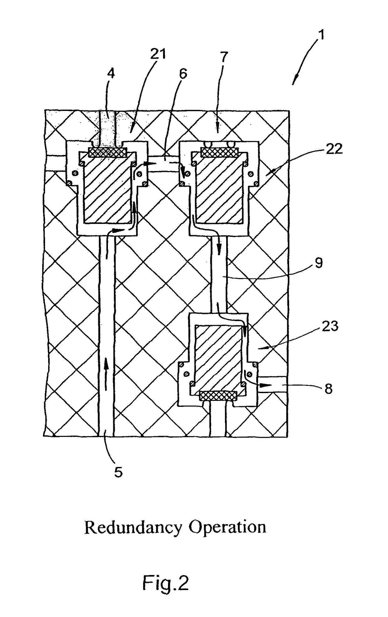 Brake-pressure modulator pilot unit