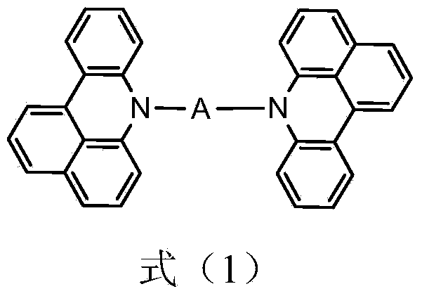 Organic electroluminescent material and preparation method thereof