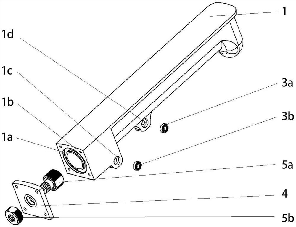 Folded antenna arrangement for AUV