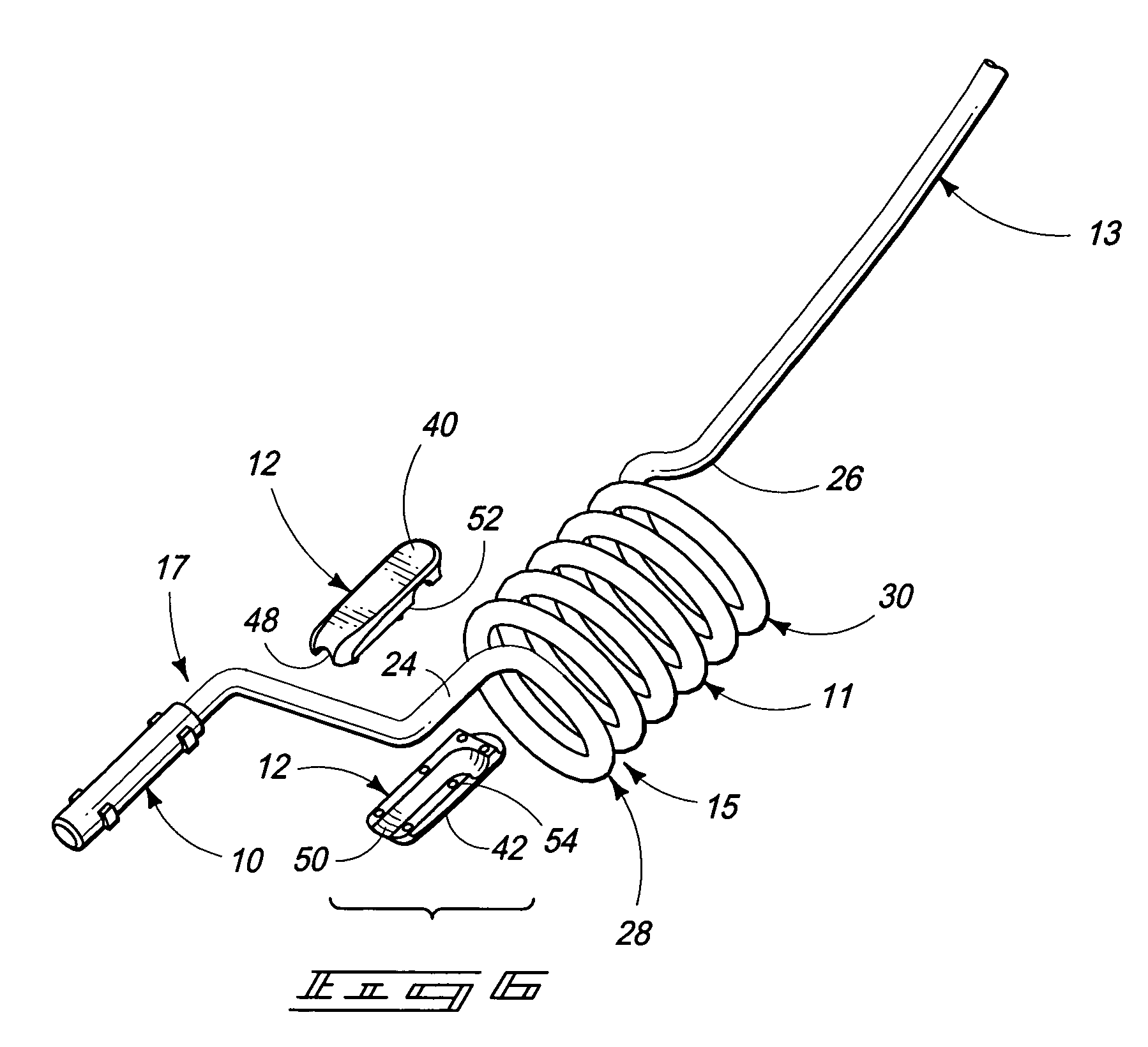 Fishing pole, anti-wrap line guide for a fishing pole, and fishing rod