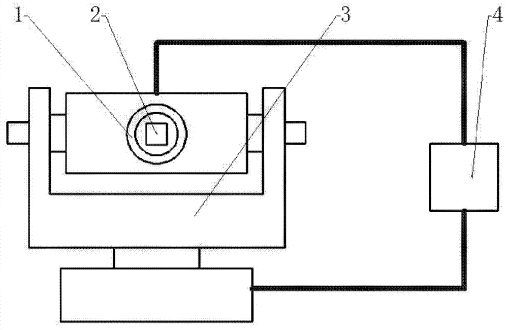 Visual tracking system and method based on high-speed image sensor