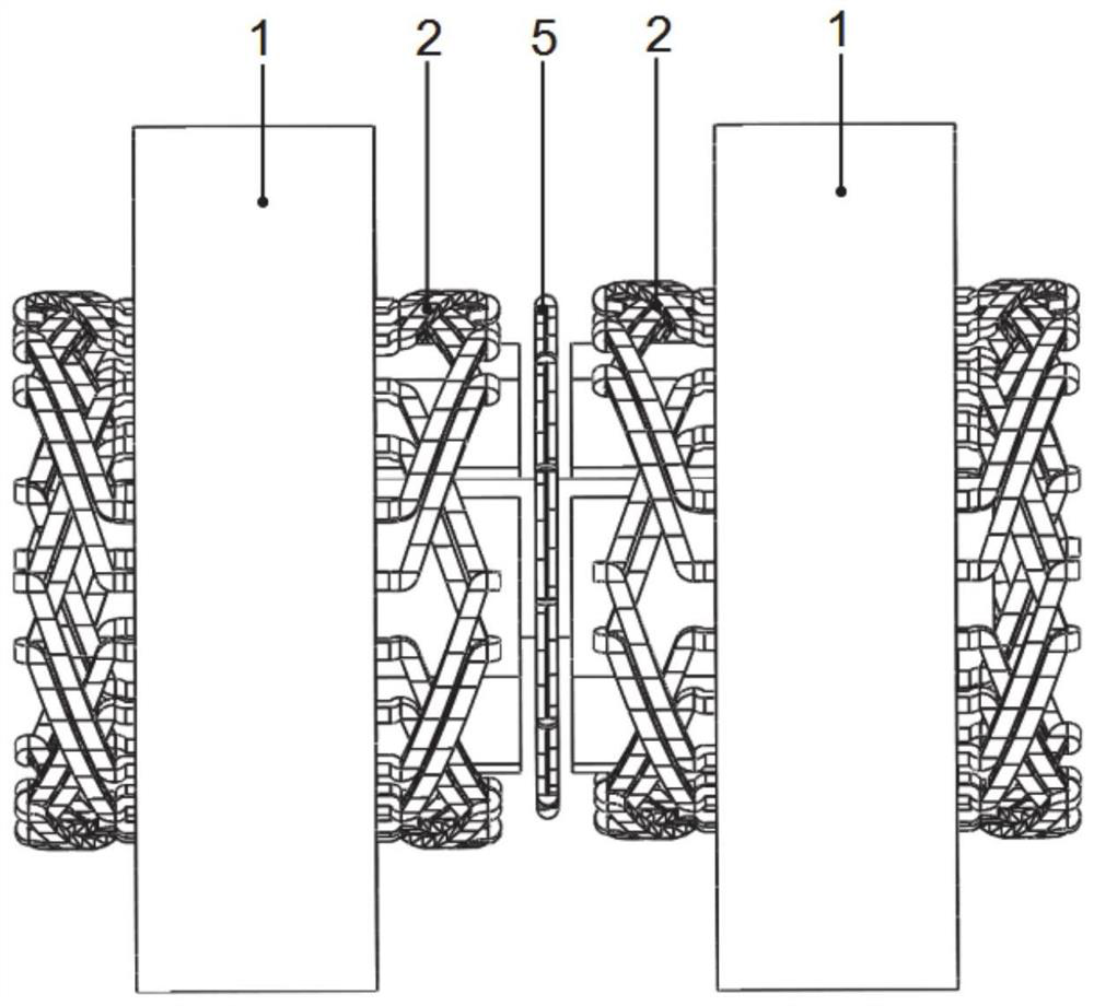 Hybrid magnetic circuit permanent magnet synchronous motor for electric automobile and driving method thereof