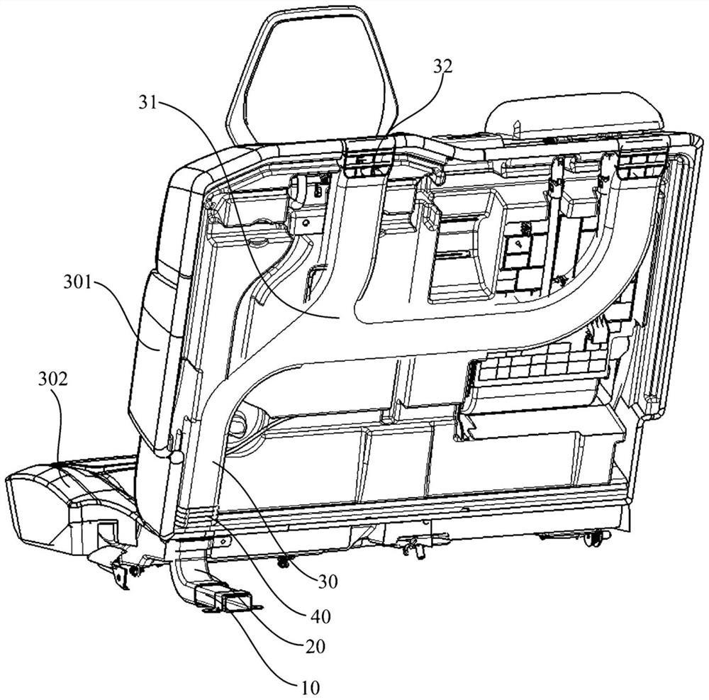 A vehicle air-conditioning duct structure and vehicle