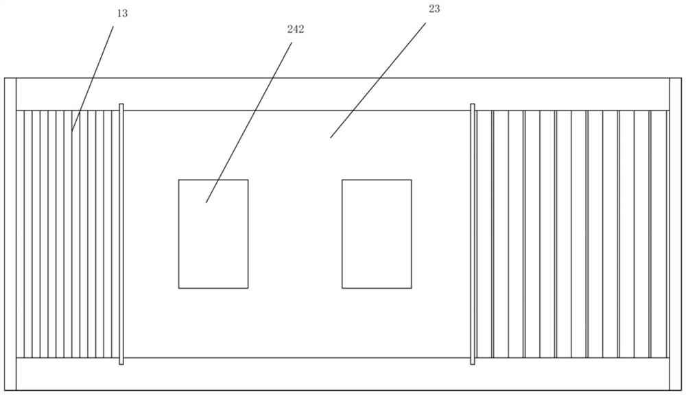 Movable rotating mechanism for pump body spraying