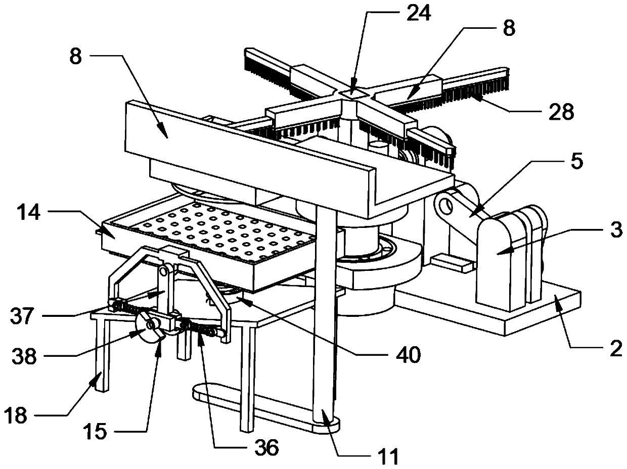 Automatic screening device for building gravel