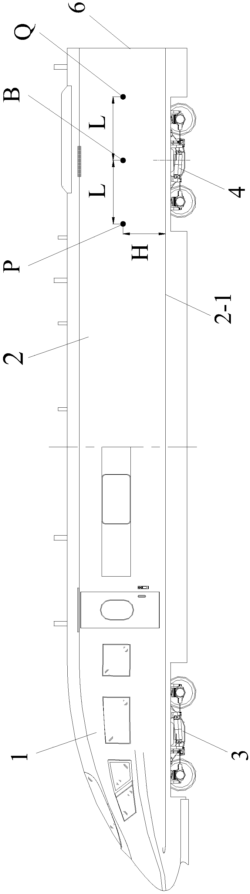 Method for testing sound propagation experiments of rail car structures under carload semi-anechoic room environment