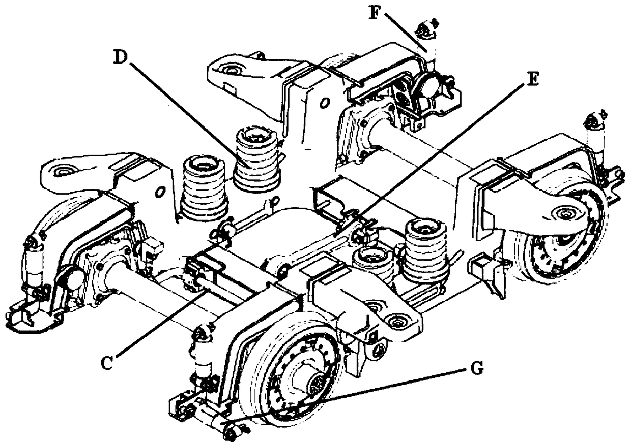 Method for testing sound propagation experiments of rail car structures under carload semi-anechoic room environment