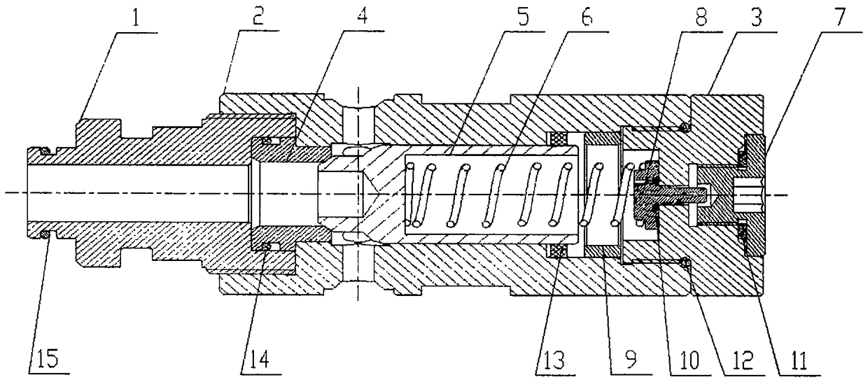 A large flow safety valve