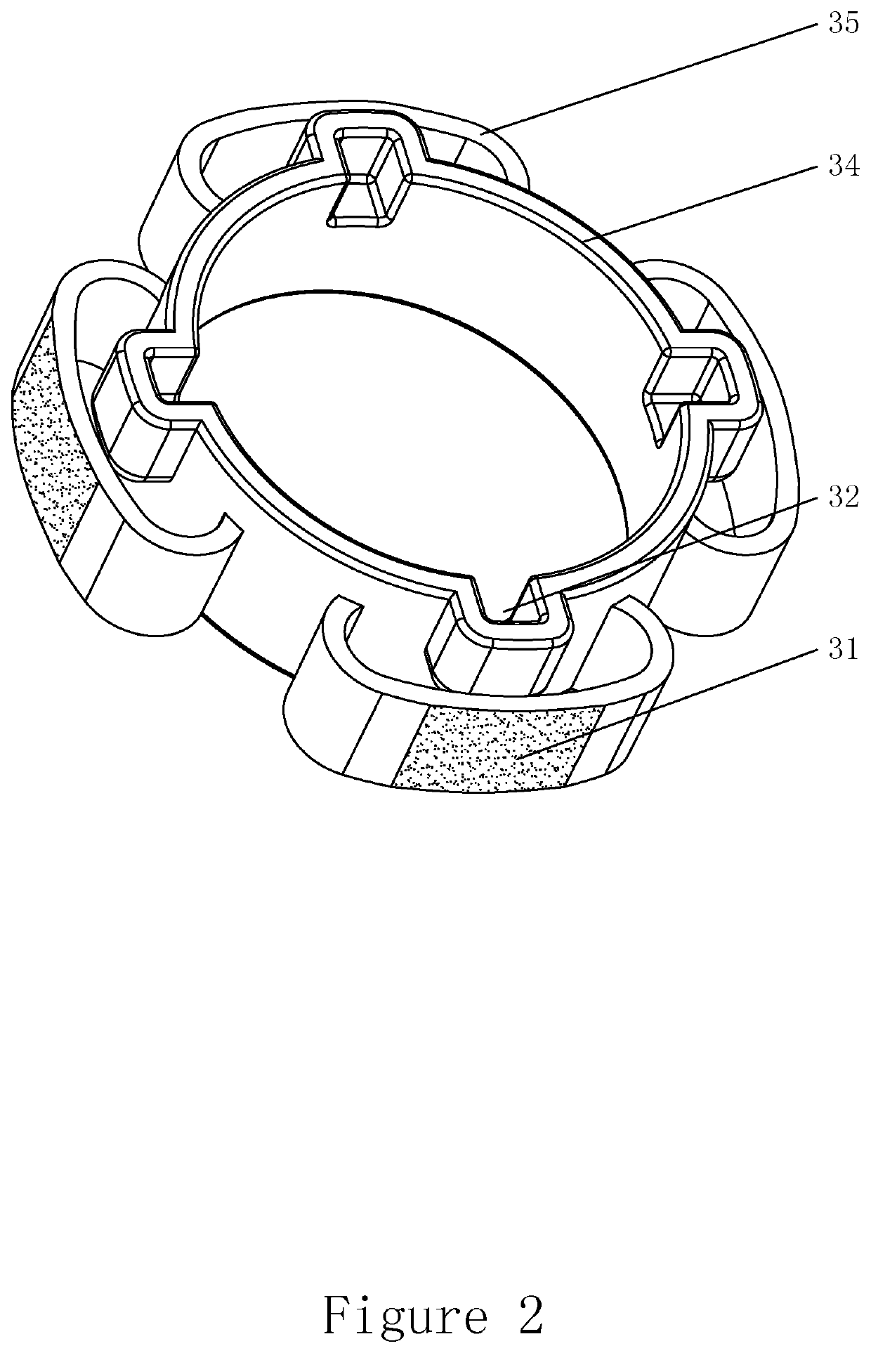 Water separator with shower seat