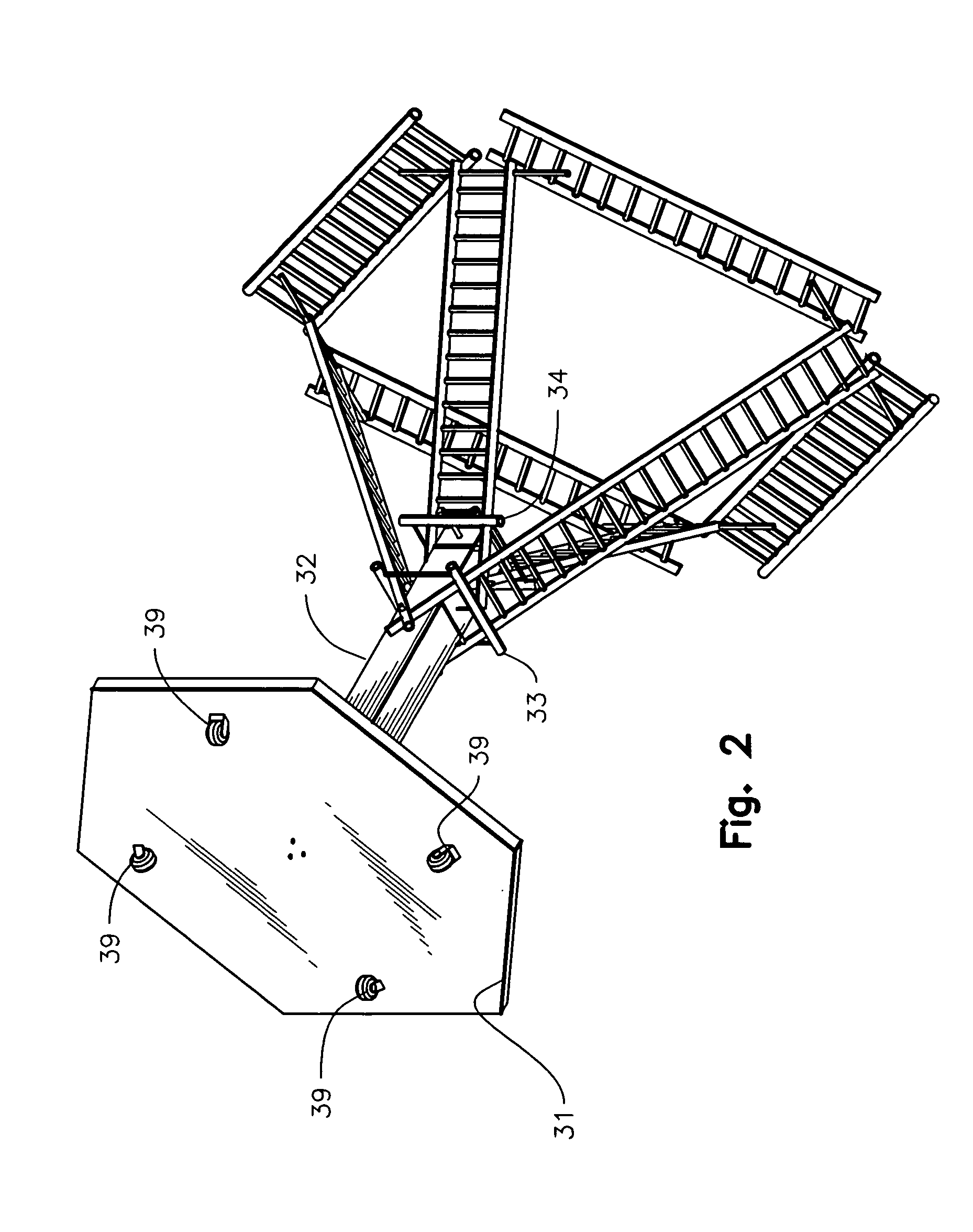 Bird perch assembly