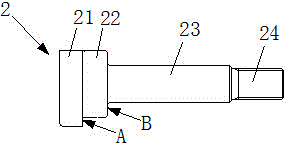 Shock absorber installation structure