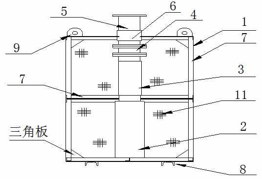 Device for providing cooling water and manufacturing method thereof