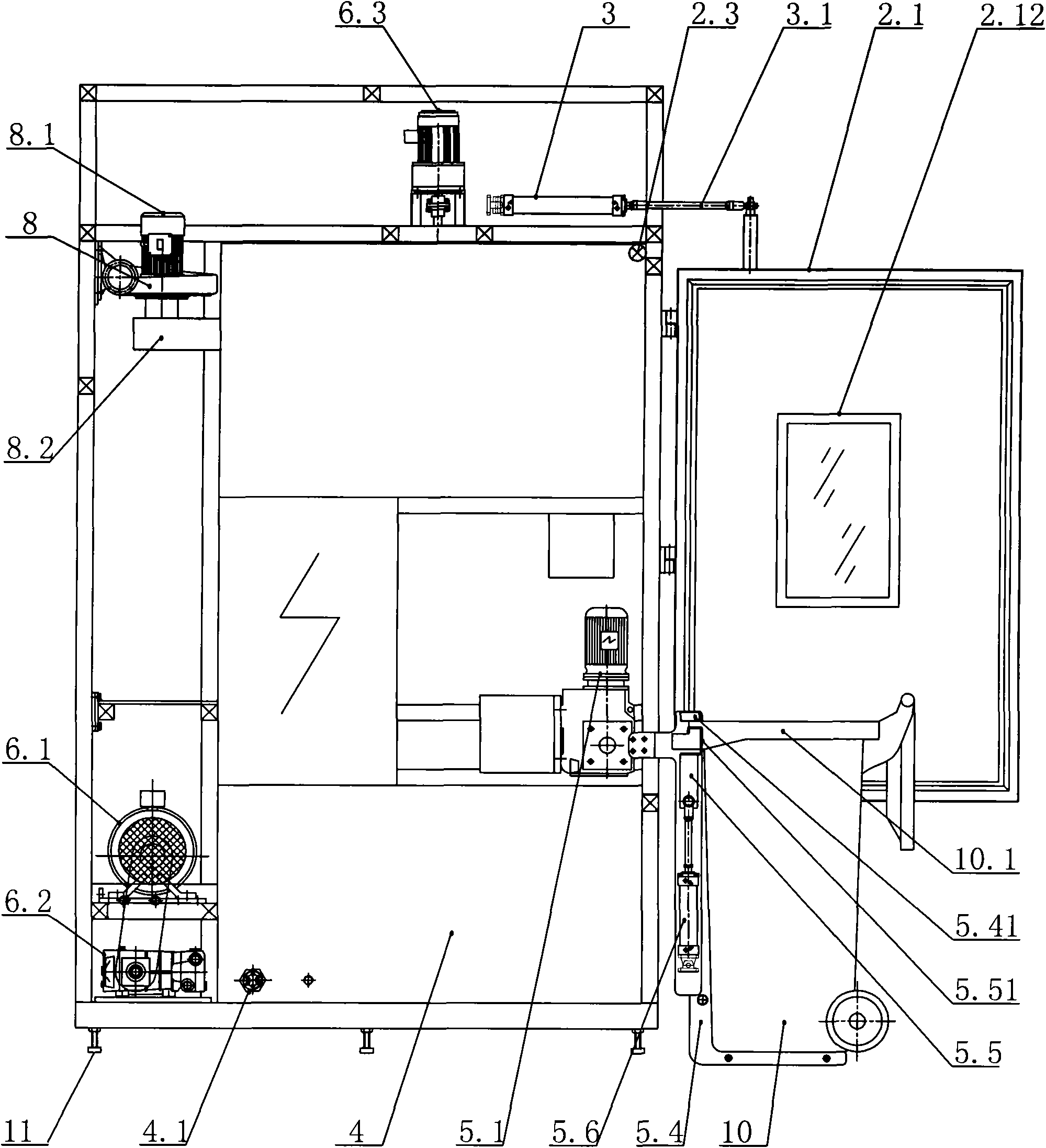 Method for cleaning environmental-friendly collecting box