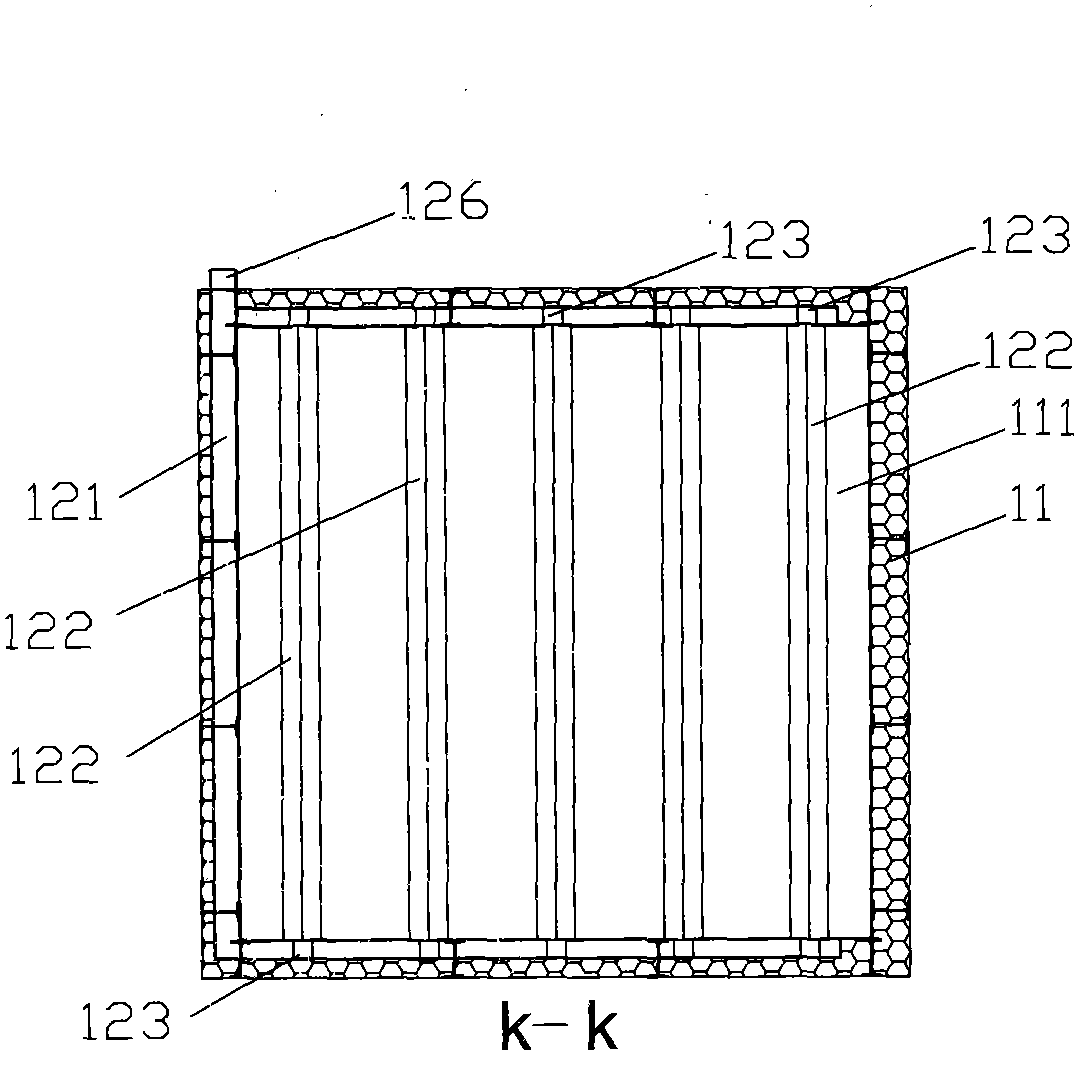 Method for humidity adjustment by gangue pyrolysis gasification raw gas combustion hot-exhaust gas