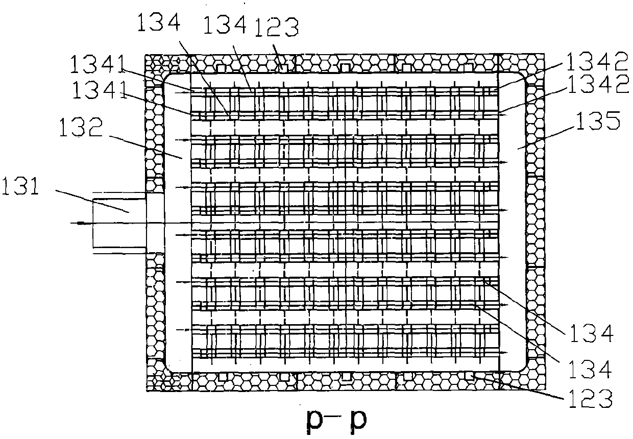 Method for humidity adjustment by gangue pyrolysis gasification raw gas combustion hot-exhaust gas