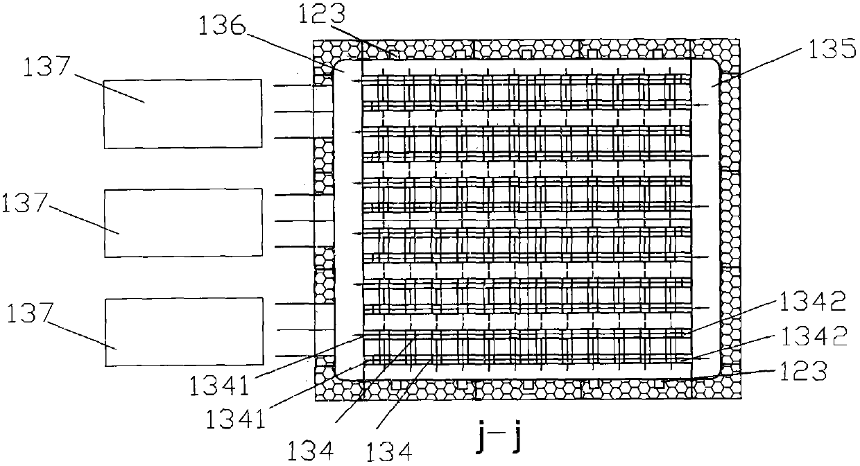 Method for humidity adjustment by gangue pyrolysis gasification raw gas combustion hot-exhaust gas