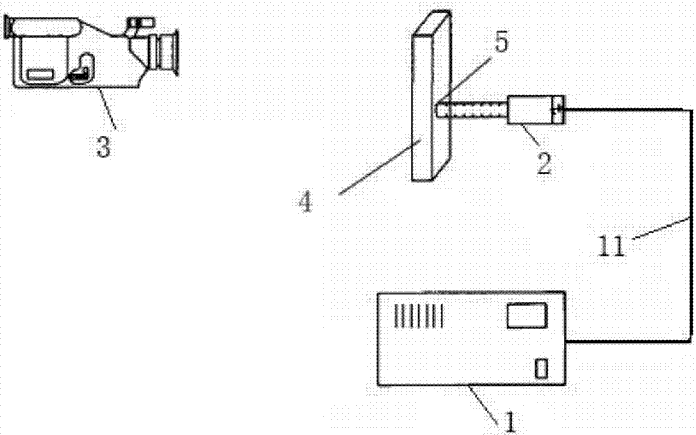 Concrete hidden-crack detection method and system based on contact-type ultrasonic waves