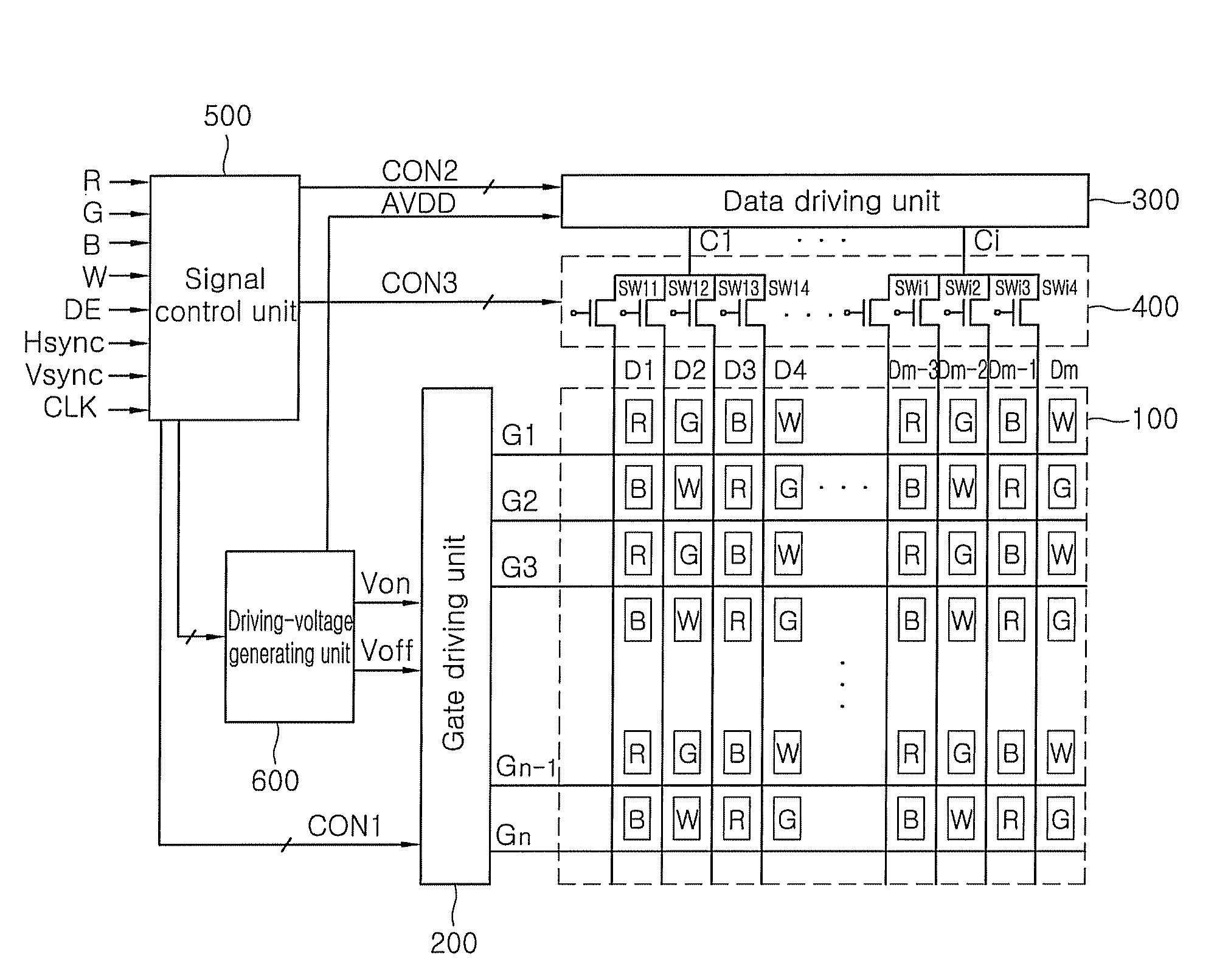 Liquid crystal display and method of driving the same