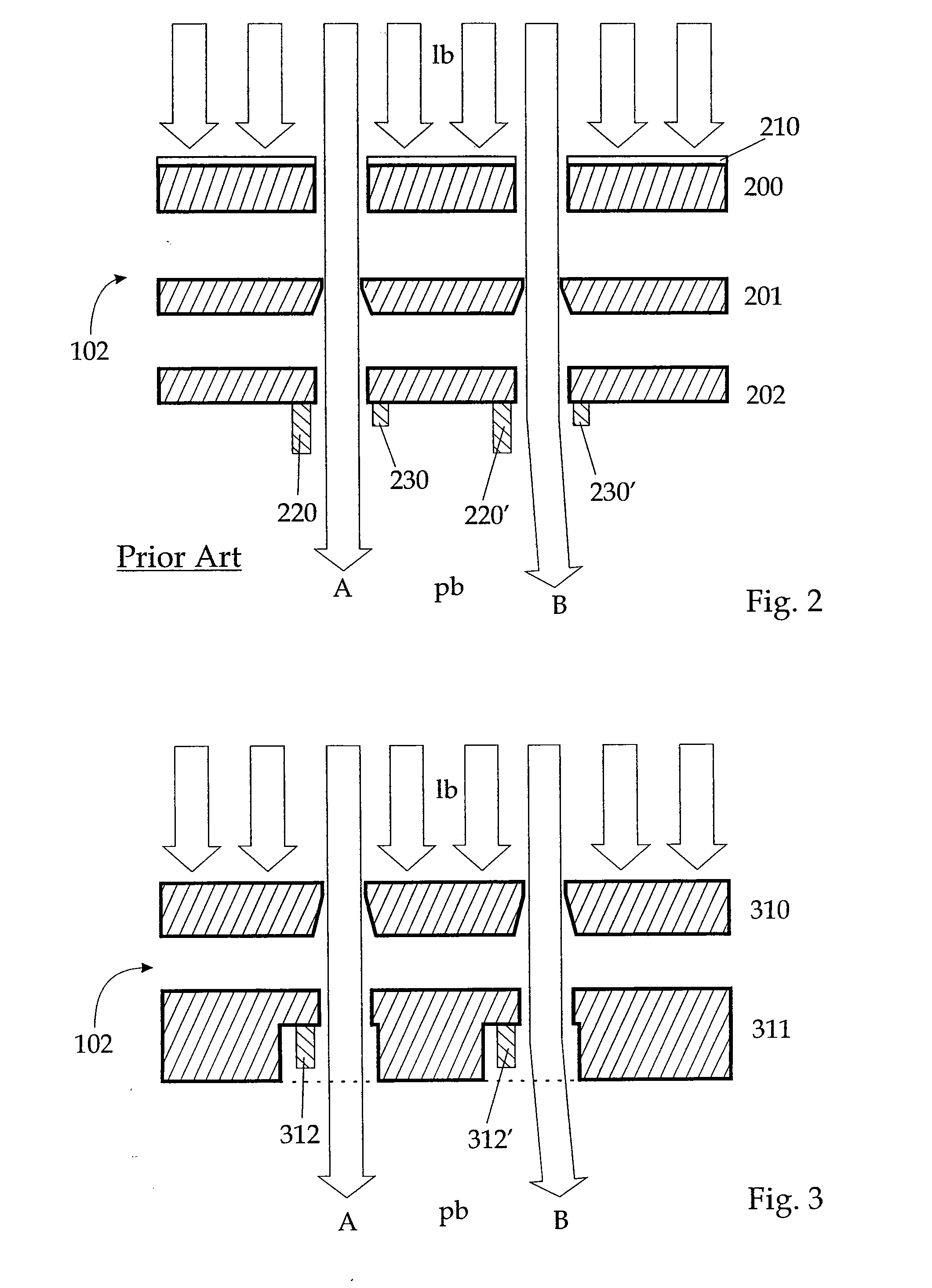 Multi-beam deflector array device for maskless particle-beam processing