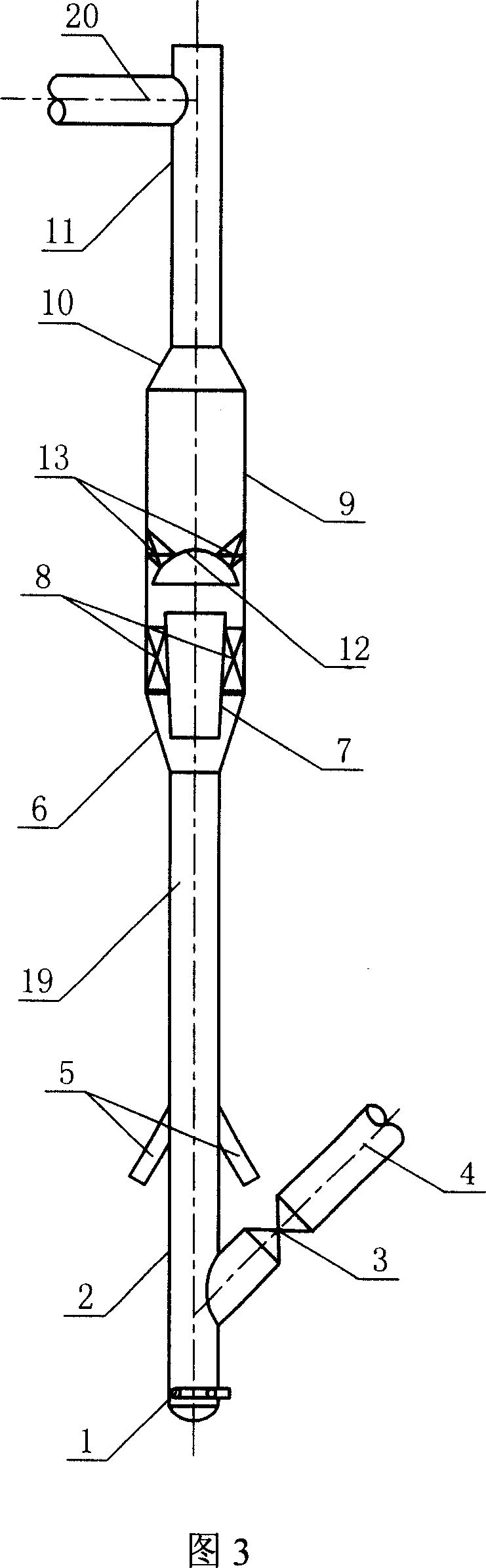 Lift-pipe reactor