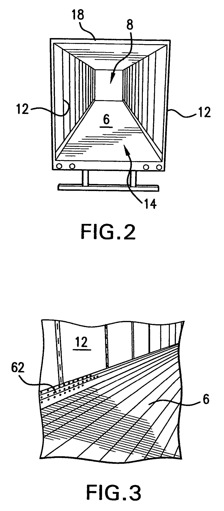 Sidewall assembly having composite panels for trailers and vans