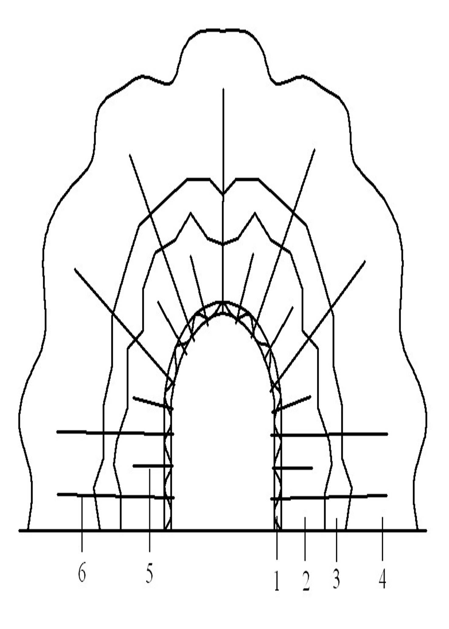 Support method for high stress roadway coal-rock mass