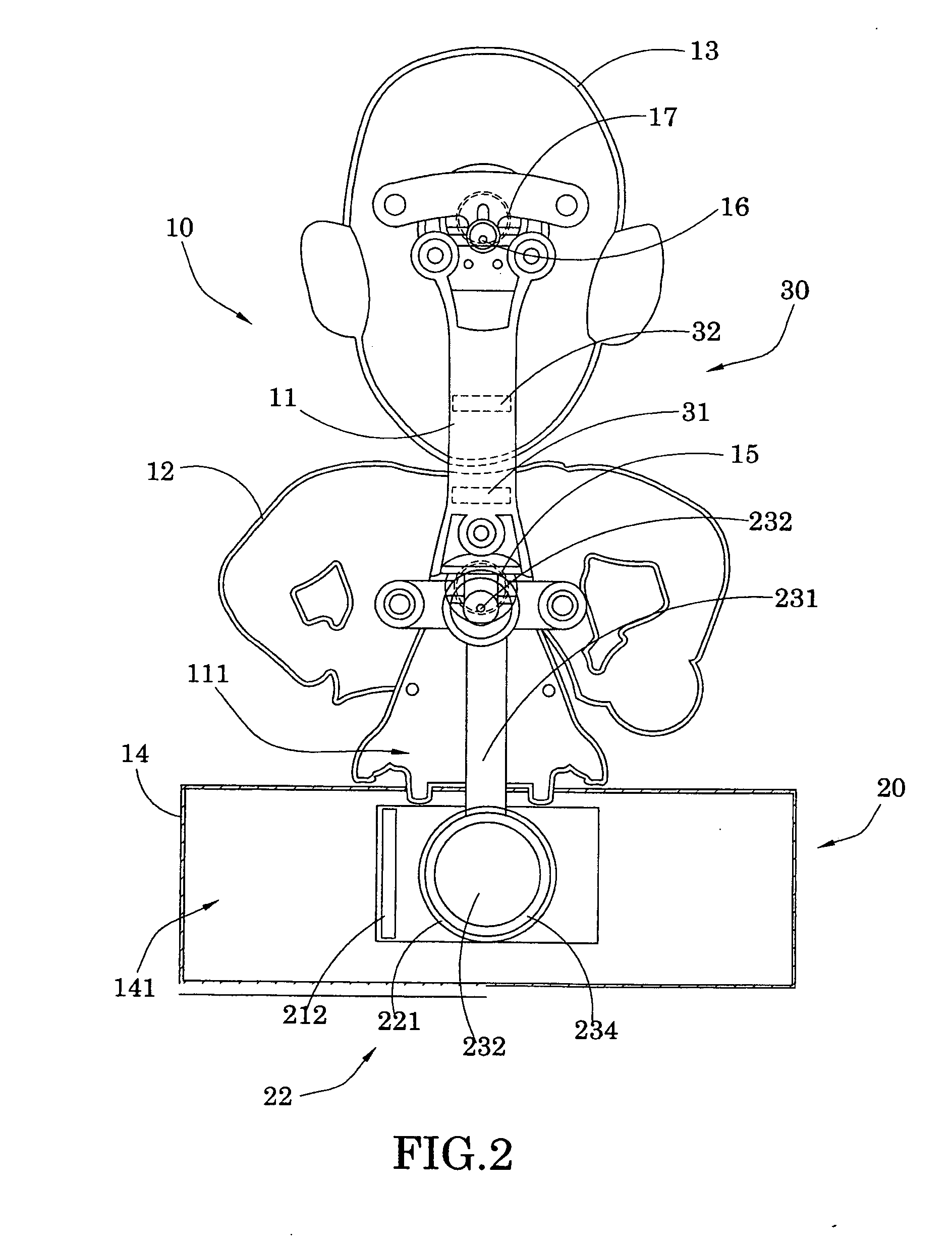 Portable power-free motion figure