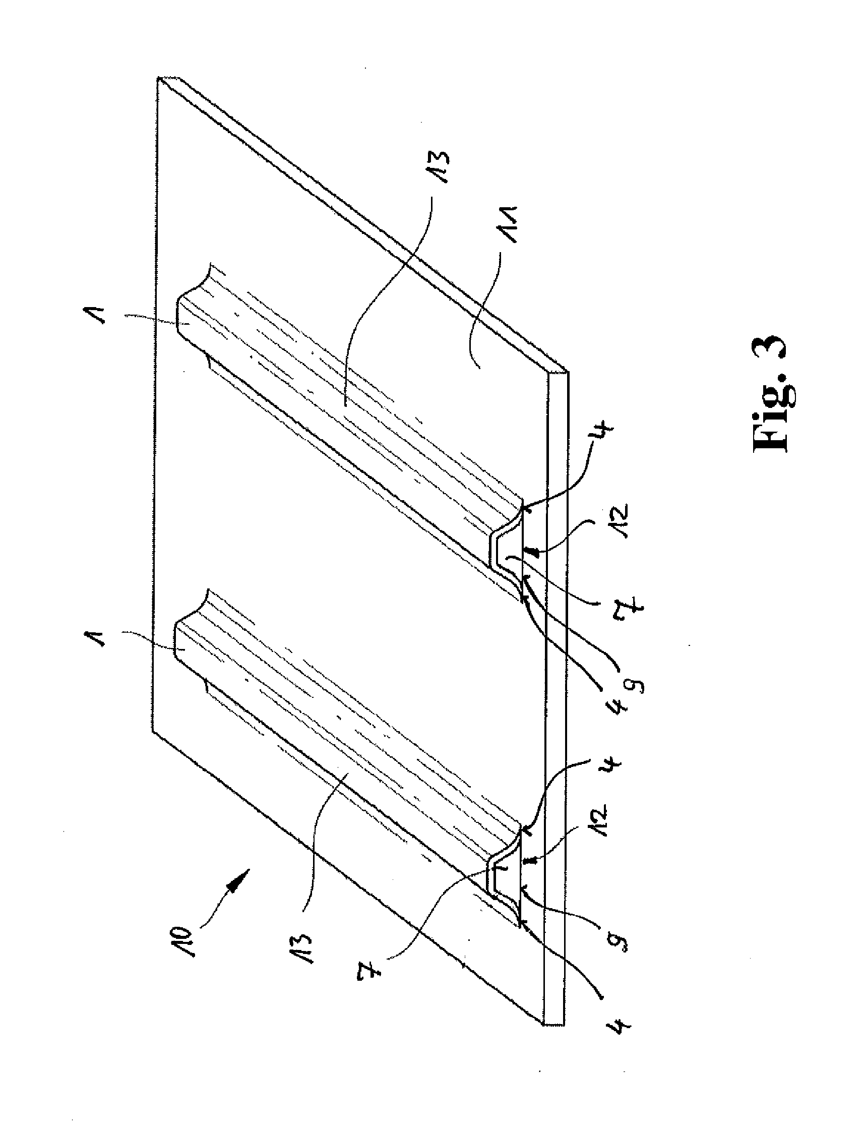 Method for producing a fibre composite component for air and space technology