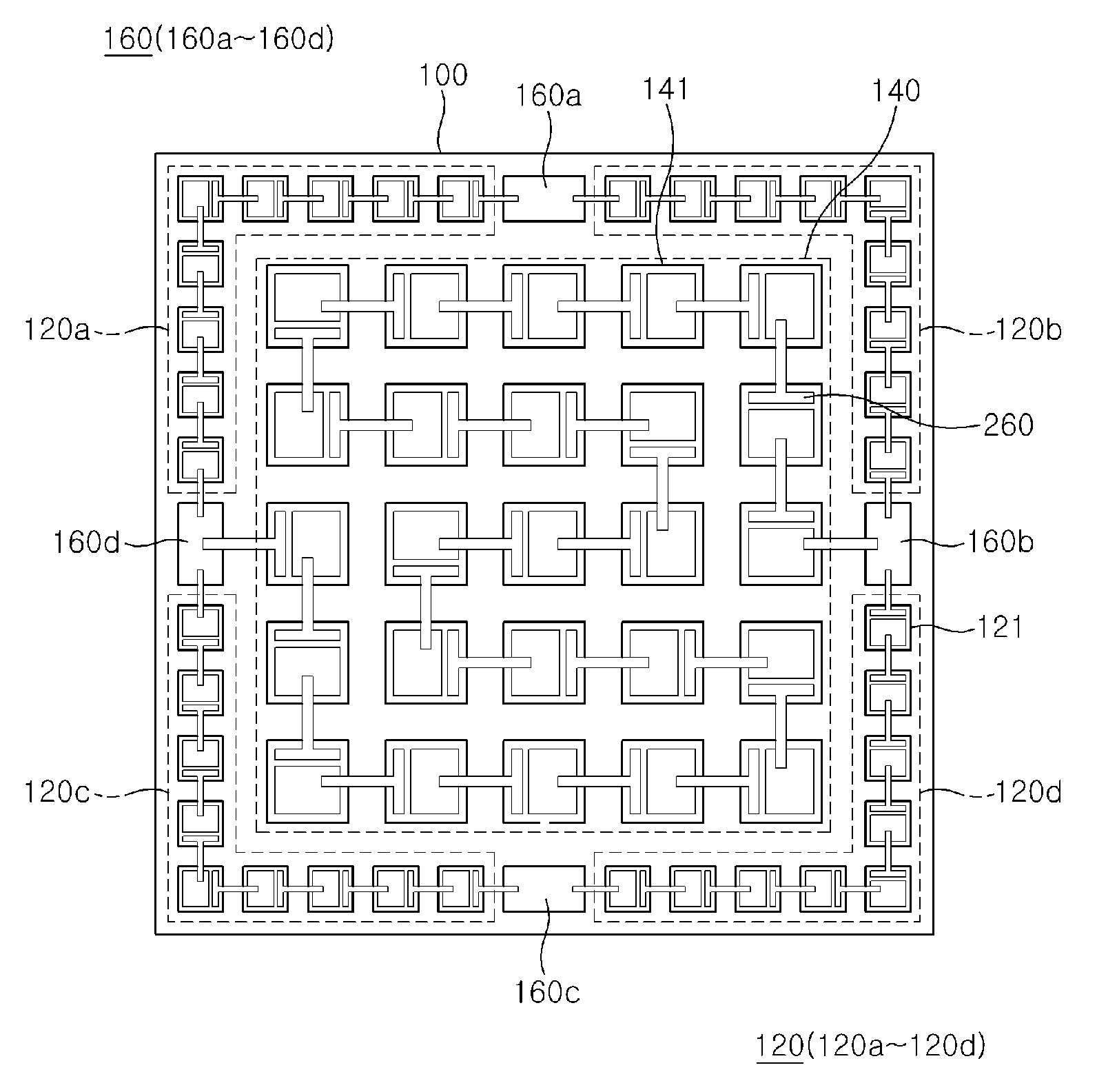 Light Emitting Device with Light Emitting Cells Arrayed