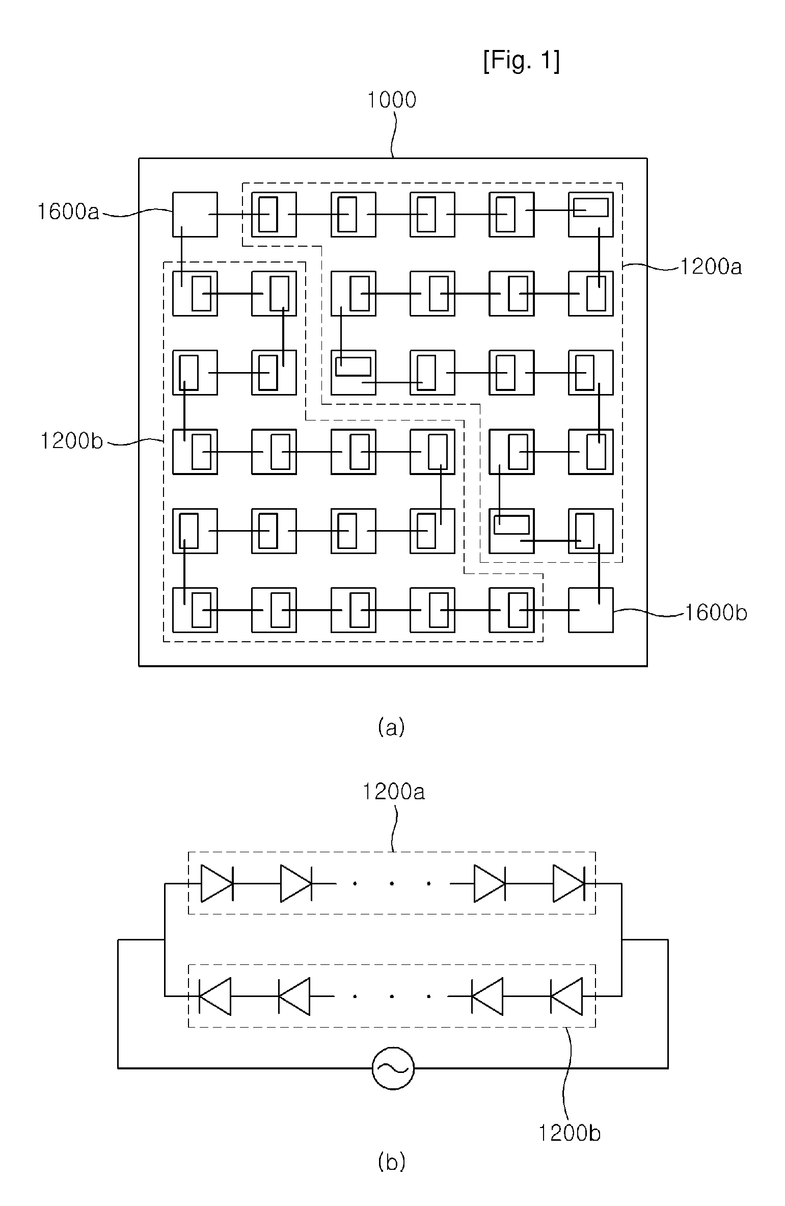 Light Emitting Device with Light Emitting Cells Arrayed